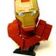 Image for article titled This 1:2 Lego Iron Man bust is absolutely gorgeous
